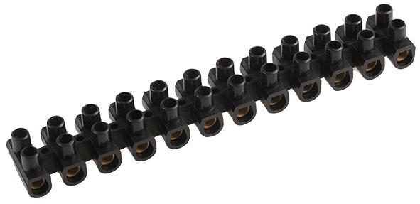 CS60BK TERMINAL BLOCK POLYETHYLENE 60A BLACK HELLERMANNTYTON