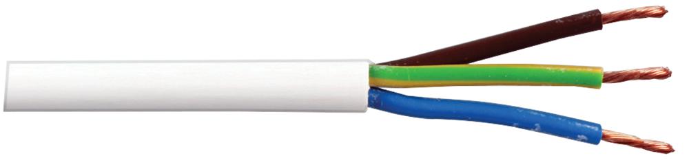 PEL01108 CABLE 2183Y 0.50MM WHITE 10M PRO ELEC