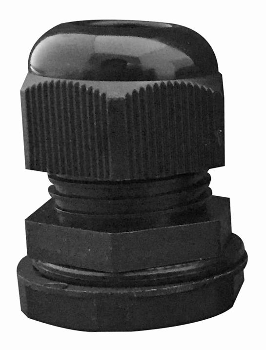 ACGM63BLK CABLE GLAND NYL M63 65MM LTH BLK 5/PK CONCORDIA TECHNOLOGIES