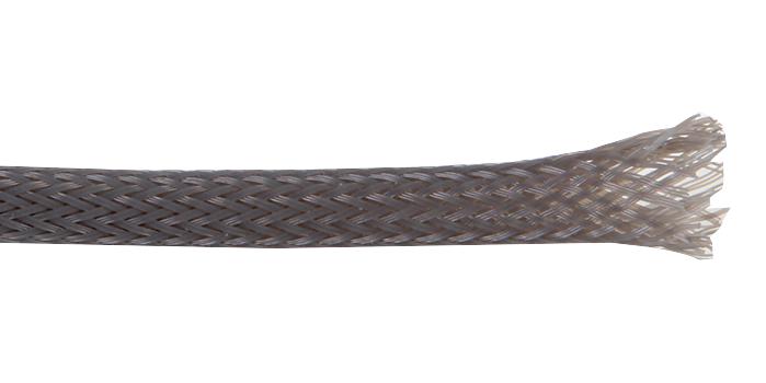 BSFRG-010 25M BRAID SLEEVE, 10MM, GREY, 25M PRO POWER