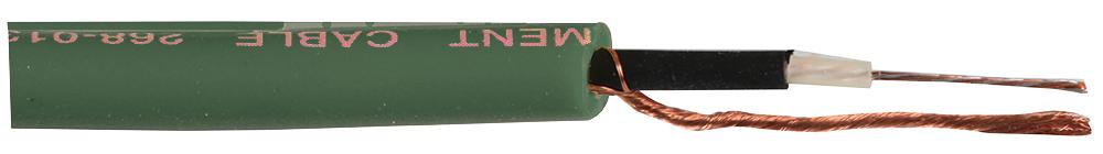 268-072-050 INSTRUMENT CABLE GREEN, 100M VAN DAMME