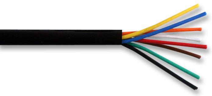 8C ALARM BLACK 100M CABLE, ALARM, 8 CORE, BLACK, 100M PRO POWER