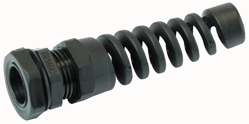 PP001689 CABLE GLAND, NYLON, 4MM-8MM, BLACK MULTICOMP PRO