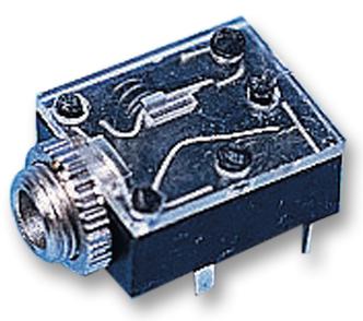 F238E 3.5MM PCB SOCKET - SWITCHED, PK10 ELECTROVISION