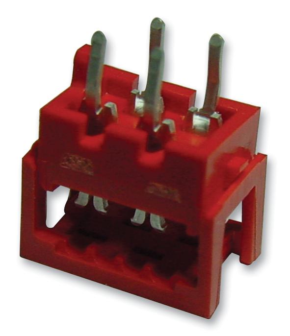7-215570-4 CONNECTOR, PLUG, 4POS, 2ROW, 1.27MM AMP - TE CONNECTIVITY