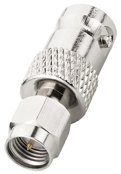 SMA-174BNC/PJ ADAPTOR, SMA PLUG / BNC JACK, 50 OHM MONACOR