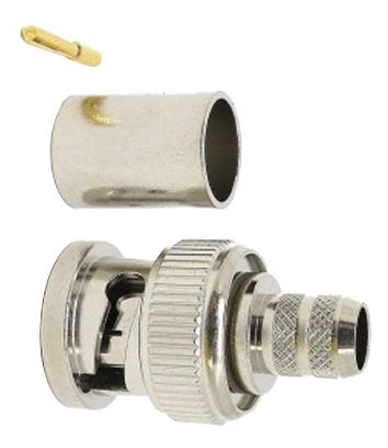 339-875-300 CONNECTOR, HD BNC, MALE, RG6U FLEXI VDC