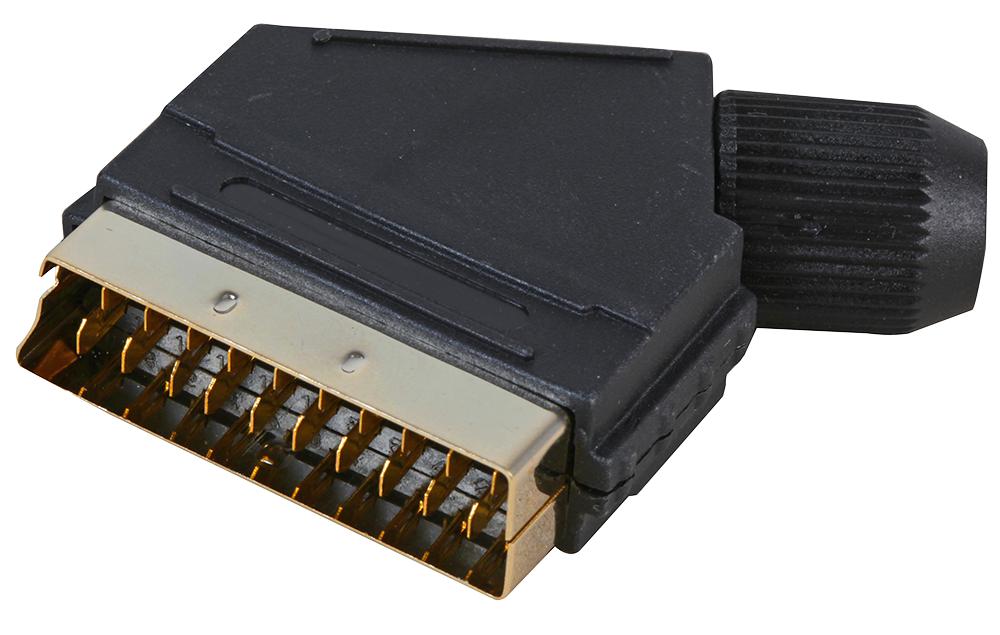 PSG08688 SCART PLUG, GOLD PRO SIGNAL