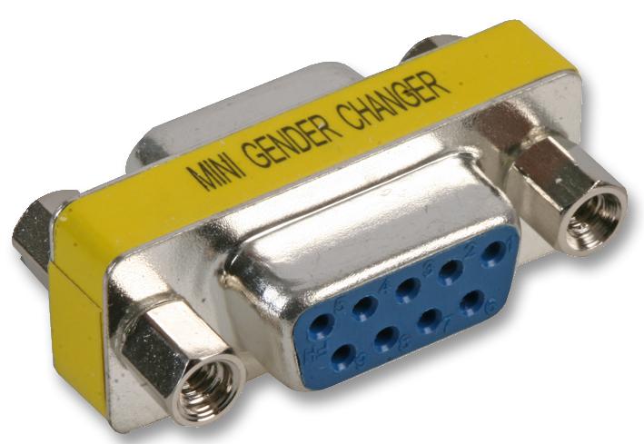 PSG90321 GENDER CHANGER, LOW PROFILE 9WAY D F-F PRO SIGNAL