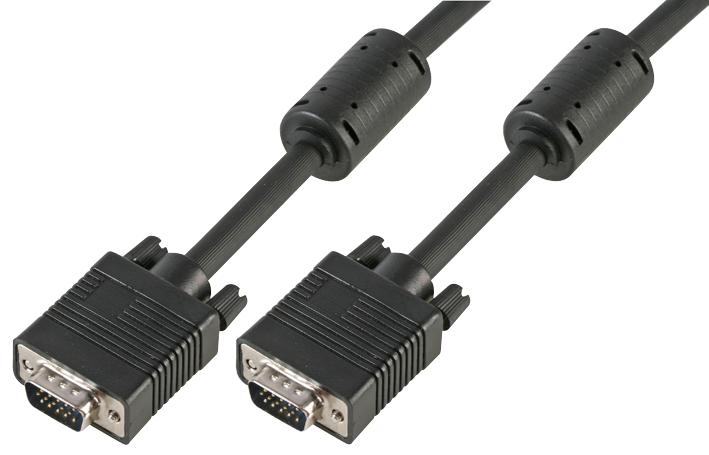 PSG90718 LEAD, SVGA, M-M, ALL LINES,BLACK,30M PRO SIGNAL
