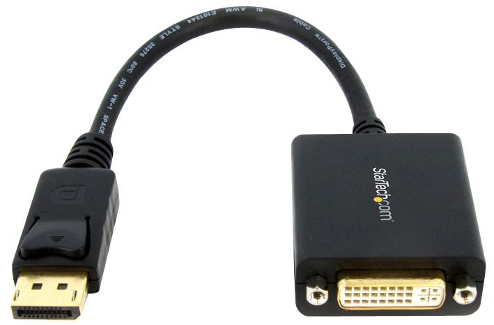 DP2DVI2 ADAPTER, DISPLAYPORT 20PIN - DVI-I 29PIN STARTECH