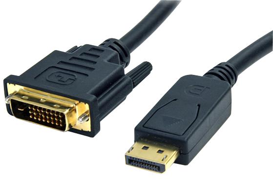 DP2DVIMM10 LEAD, DISPLAYPORT-DVI, MALE-MALE 3M STARTECH