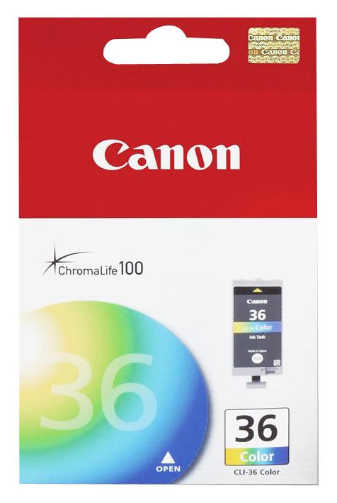 1511B001 INK CARTRIDGE, CLI-36, COLOUR CANON
