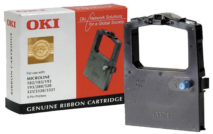 09002303 RIBBON, NYLON, ML182/192, OKI OKI