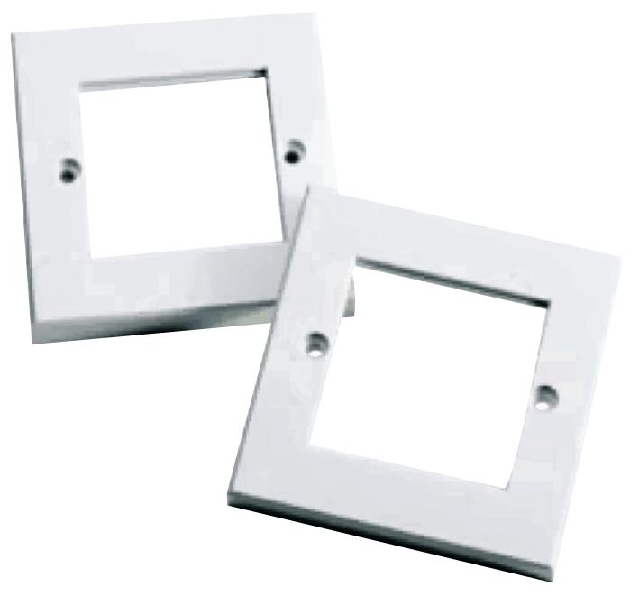 008-010-010-25 FACEPLATE, SINGLE GANG,2 MODULE EURO CONNECTIX CABLING SYSTEMS