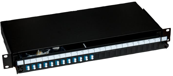 009-023-040-12S LC FIBRE PATCH PANEL, 24PORT, 1U CONNECTIX CABLING SYSTEMS