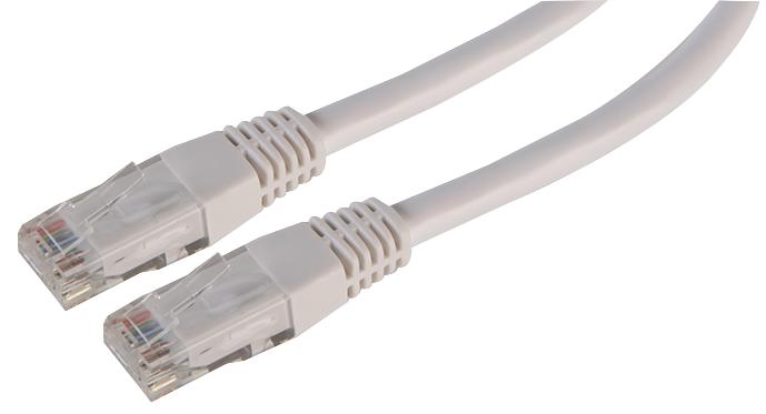 PSG90967 PATCH CORD, RJ45 PLUG, CAT6, 3M, WHITE PRO SIGNAL