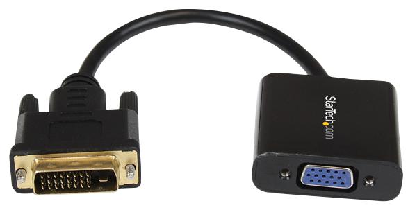 DVI2VGAE ADAPTER, DVI-D PLUG-VGA RCPT, 1WAY STARTECH