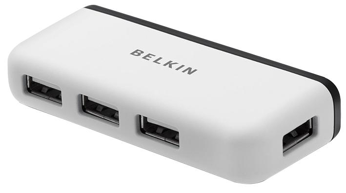 F4U021BT HUB, 4 PORT USB2.0 TRAVEL, BELKIN BELKIN