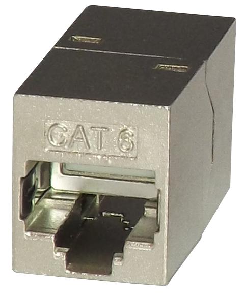 SACSM INLINE COUPLER, RJ45, JACK, 8P8C, CAT6 TUK