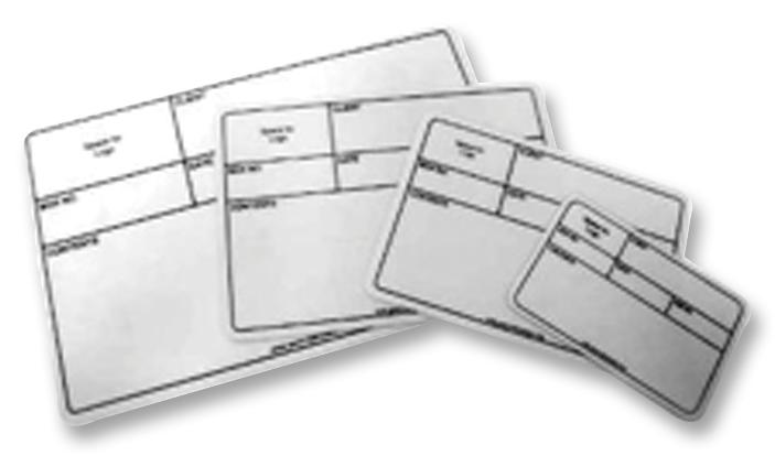 D2101L LABEL, FOR SHALLOW DISH PENN ELCOM