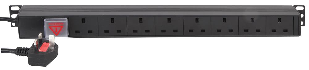 PDU-8WS-V 8 WAY VERTICAL 13A SWITCHED PDU LMS DATA
