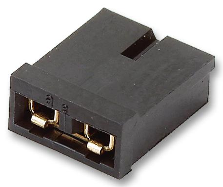 CAB 4 GS JUMPER, 2.54MM, BLACK FISCHER ELEKTRONIK