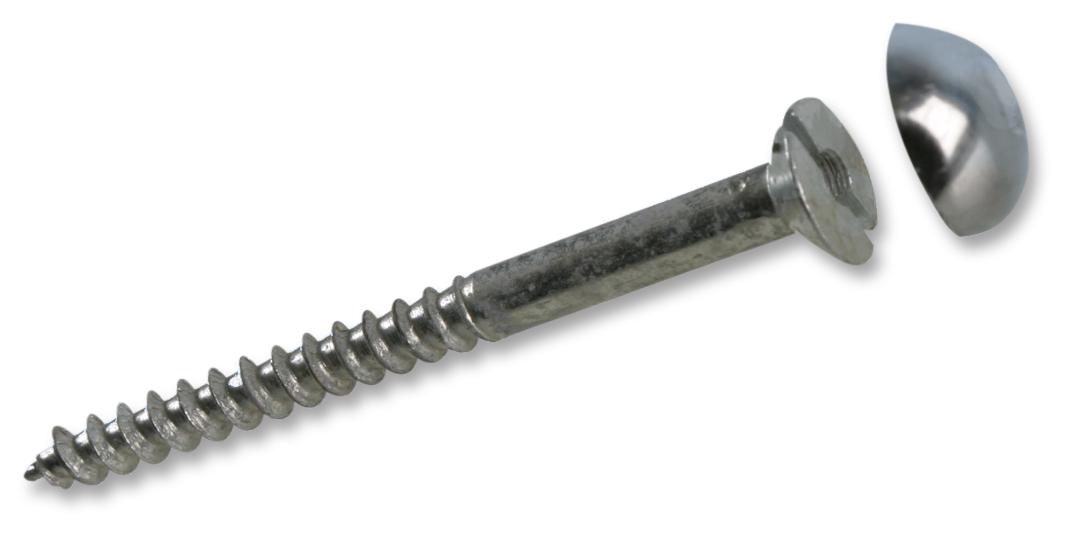 MS114CP MIRROR SCREWS 8X1.1/4, PK10 DURATOOL