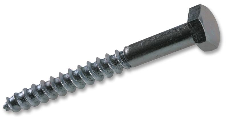 CS840 COACH SCREW M8X40, PK25 DURATOOL