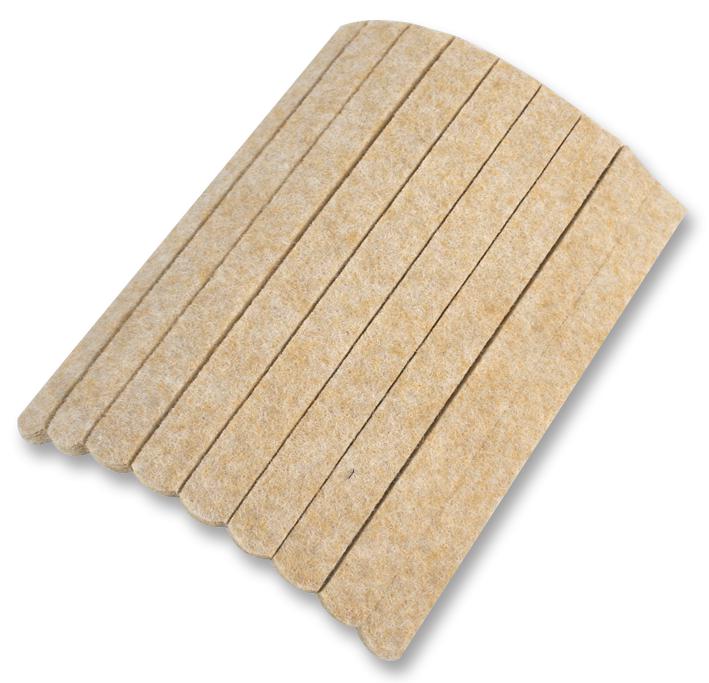 D01235 FELT STRIPS, 15 X 100MM (PK6) DURATOOL