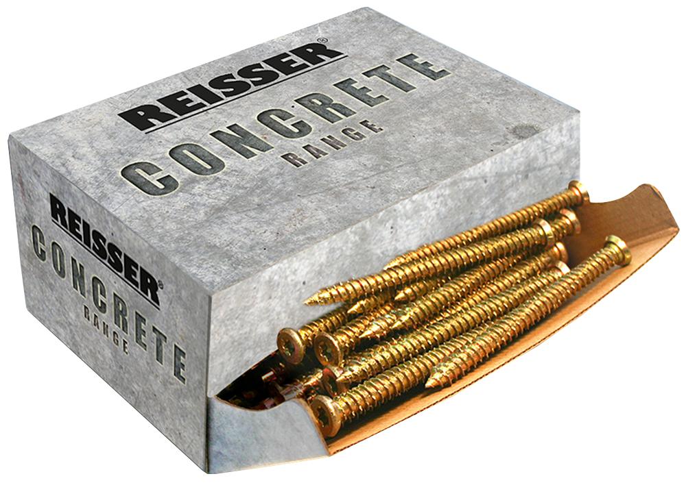REI202CF CONCRETE FRAME SCREWS 7.5 X 202MM (100) REISSER