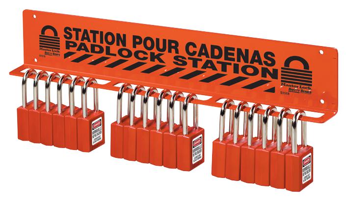 S1518 HEAVY DUTY PADLOCK STATION MASTER LOCK