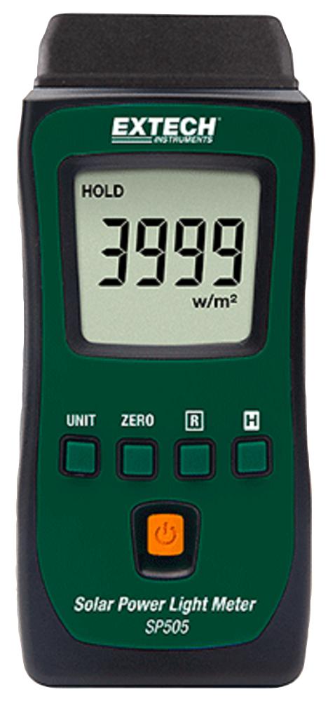 SP505 POCKET SOLAR POWER METER, 3999 W/M2 EXTECH INSTRUMENTS