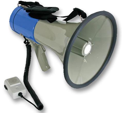 MP25SFM MEGAPHONE, 25W S/STRAP HQ POWER