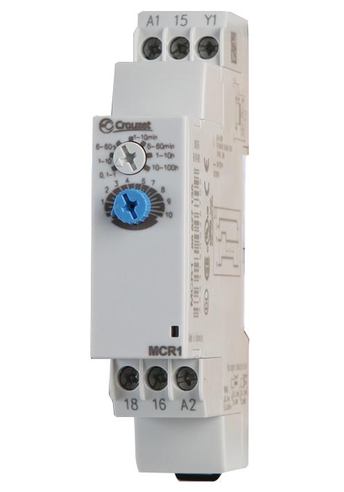88827135 TIMER, SPDT, OFF DELAY, 24VDC, 24-240VAC CROUZET