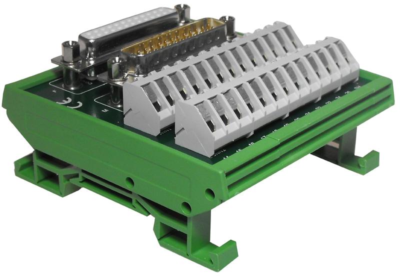 CIM/37W-DMFS TB, INTERFACE, D SUB 37P PLUG & RECPT CAMDENBOSS