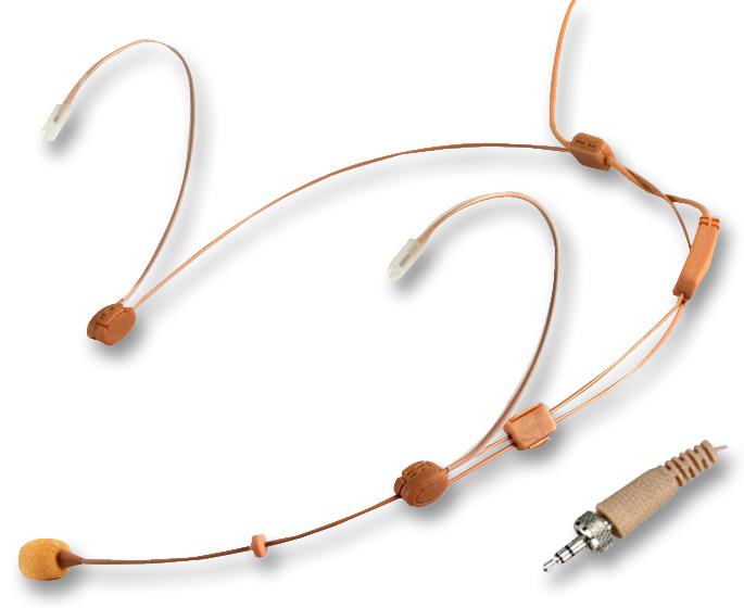 MIC-3000LJ HEADSET MICROPHONE, 20-20KHZ, 1M PULSE