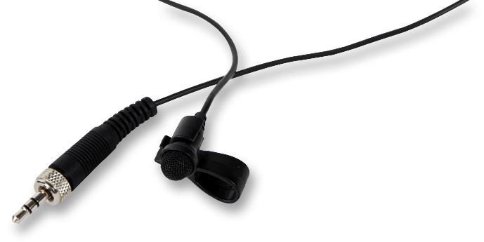 MIC-LP2 LAVALIER MICROPHONE, 3.5MM LOCKING JACK TRANTEC