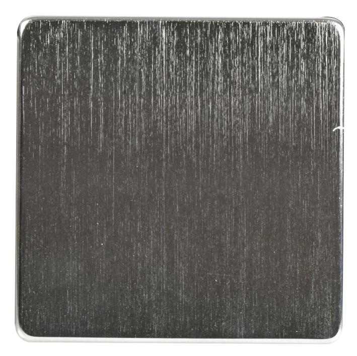 7775/SC 1G BLANK PLATE LOW PROFILE CHR CRABTREE