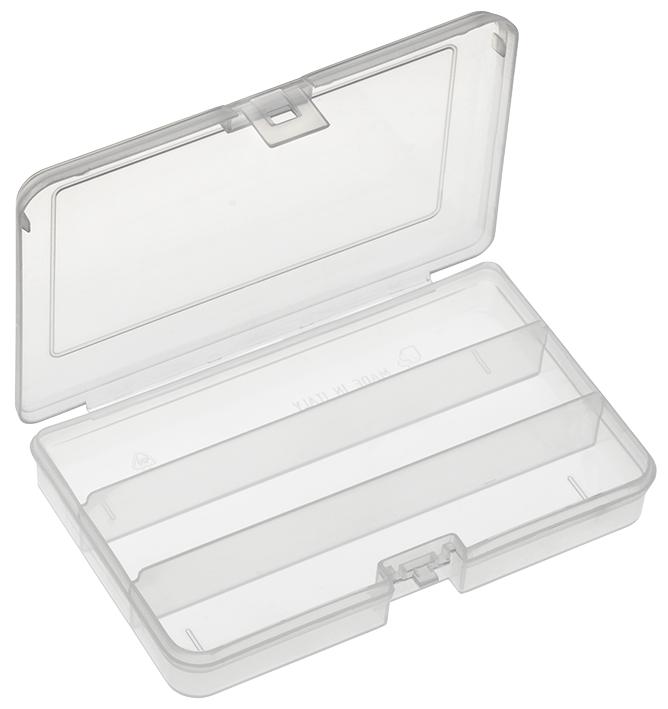 101DTN STORAGE BOX, 3 COMPARTMENT, TRANSPARENT MULTICOMP PRO