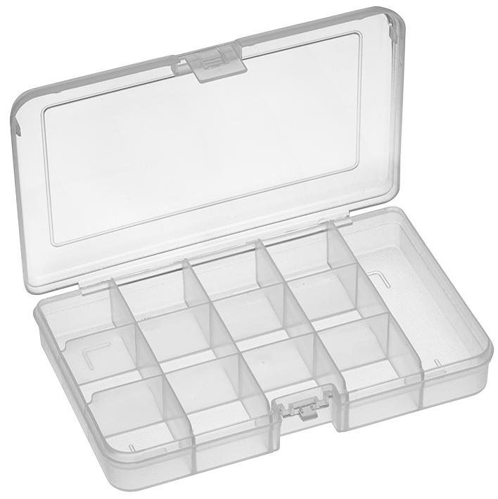 101ETN STORAGE BOX, 13 COMPARTMENT, TRANSPARENT MULTICOMP PRO