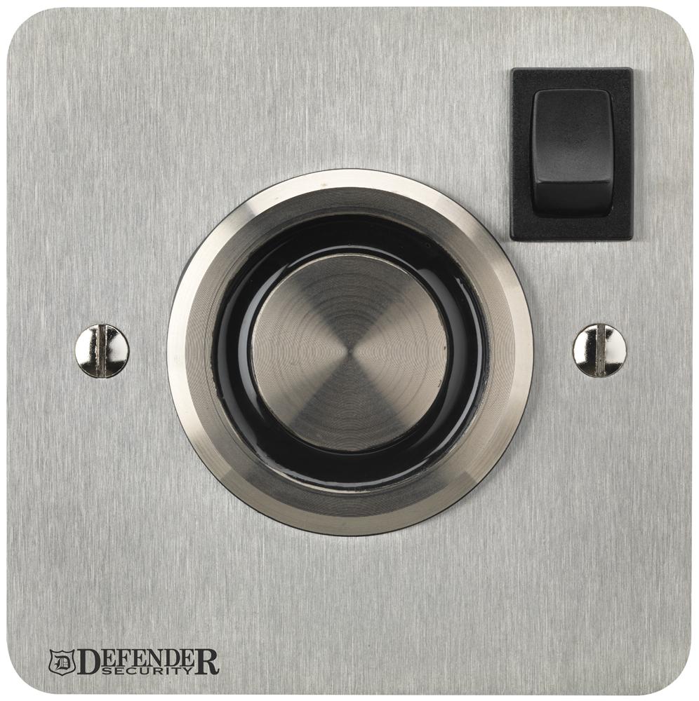 DEF-0501F-1B MAGNETIC DOOR HOLDER FLUSH KIT, SSS DEFENDER SECURITY