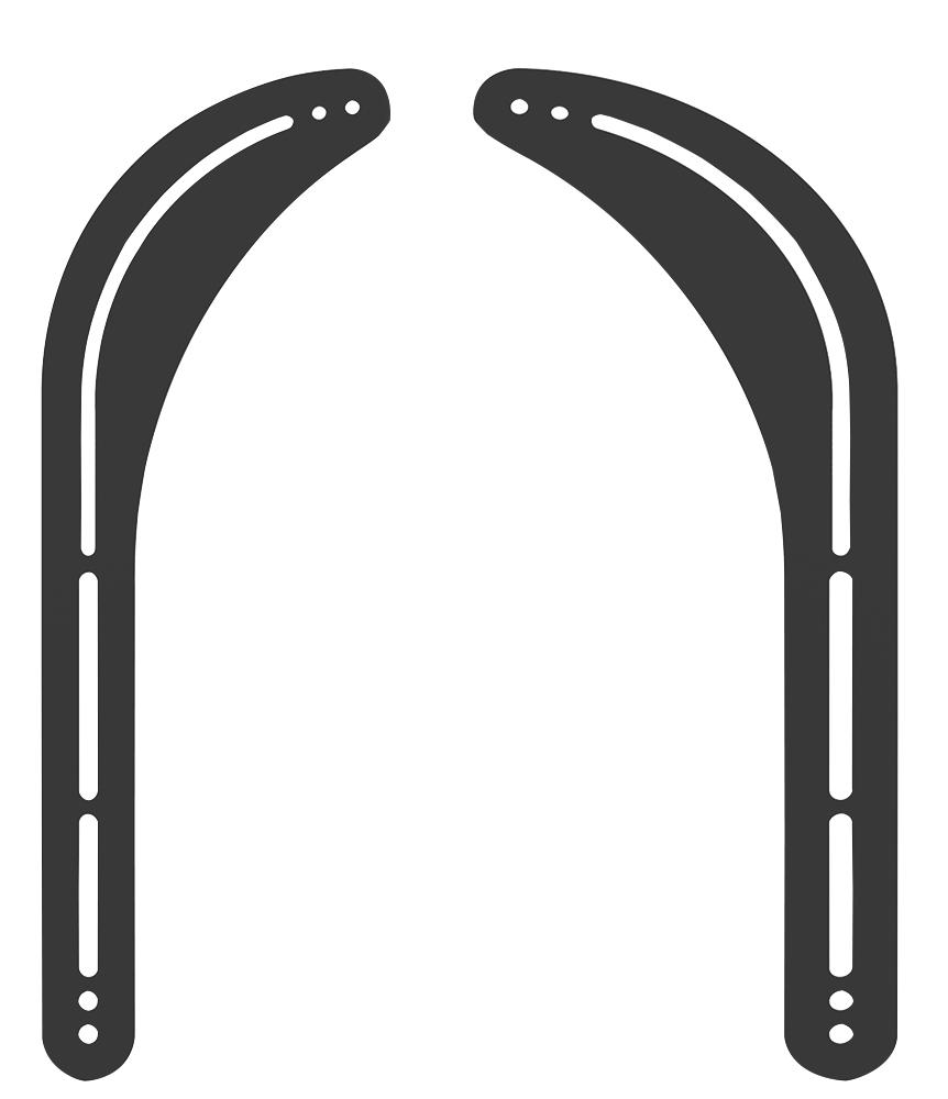 PS-SB39BLACK SOUNDBAR BRACKET, UNIVERSAL, BLACK PRO SIGNAL