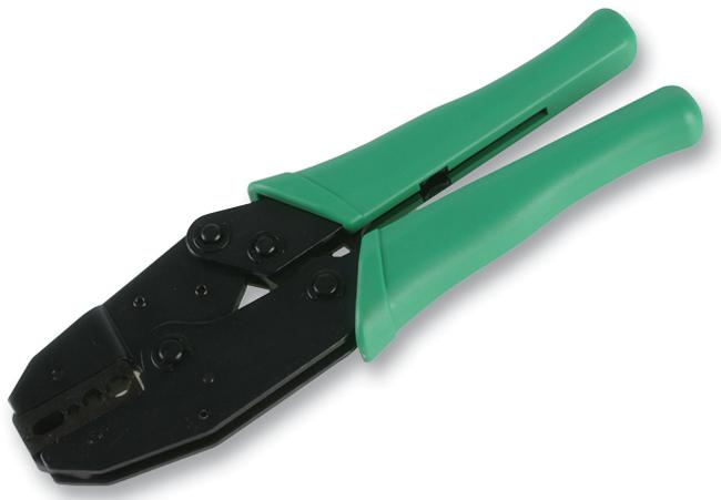 HT-336G CRIMP TOOL, RATCHET, F, BNC, TNC, N DURATOOL