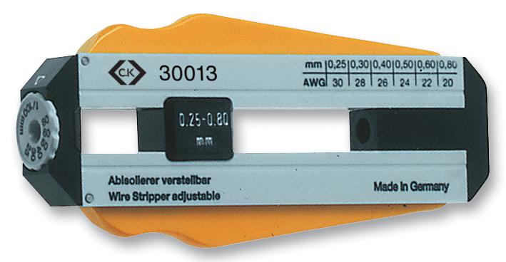 330013 WIRE STRIPPER, 98MM, 0.25-0.8MM CK TOOLS