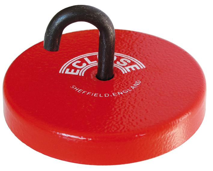 E892 MAGNET, POT, SHALLOW, 66X10.8MM, M6, ECLIPSE MAGNETICS