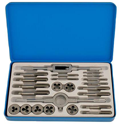 77123 WHITWORTH TAP & DIE SET 23PC GUNSON