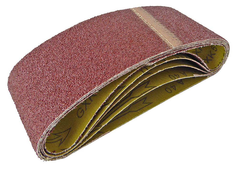 AB075457B SANDING BELT 75MM X 457MM 40 GRIT (PK 5) TOOLPAK