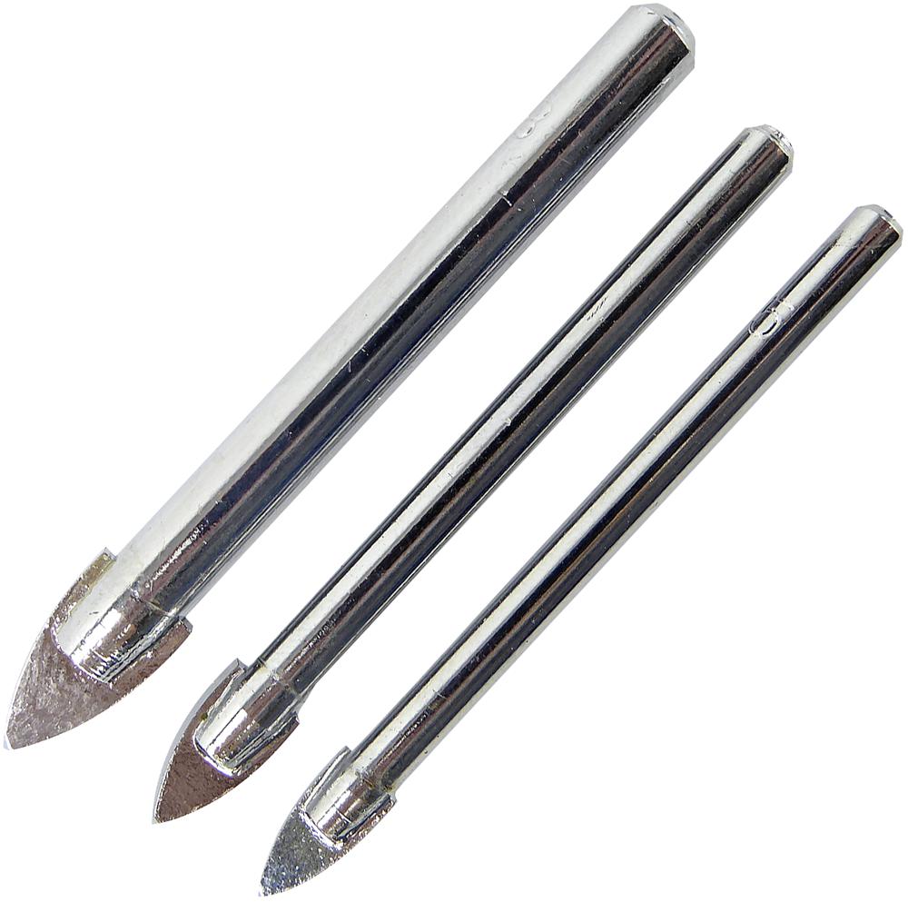 TGS01 TILE & GLASS DRILL SET (3PC) TOOLPAK