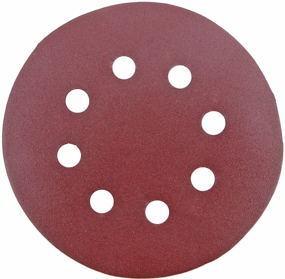 VD125240 HOOK & LOOP SANDING DISC 125MM 240G PK10 TOOLPAK